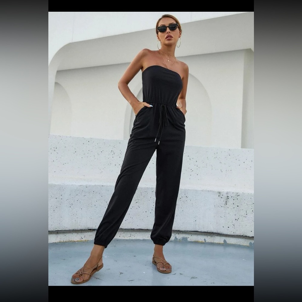 SHEIN black jumpsuit